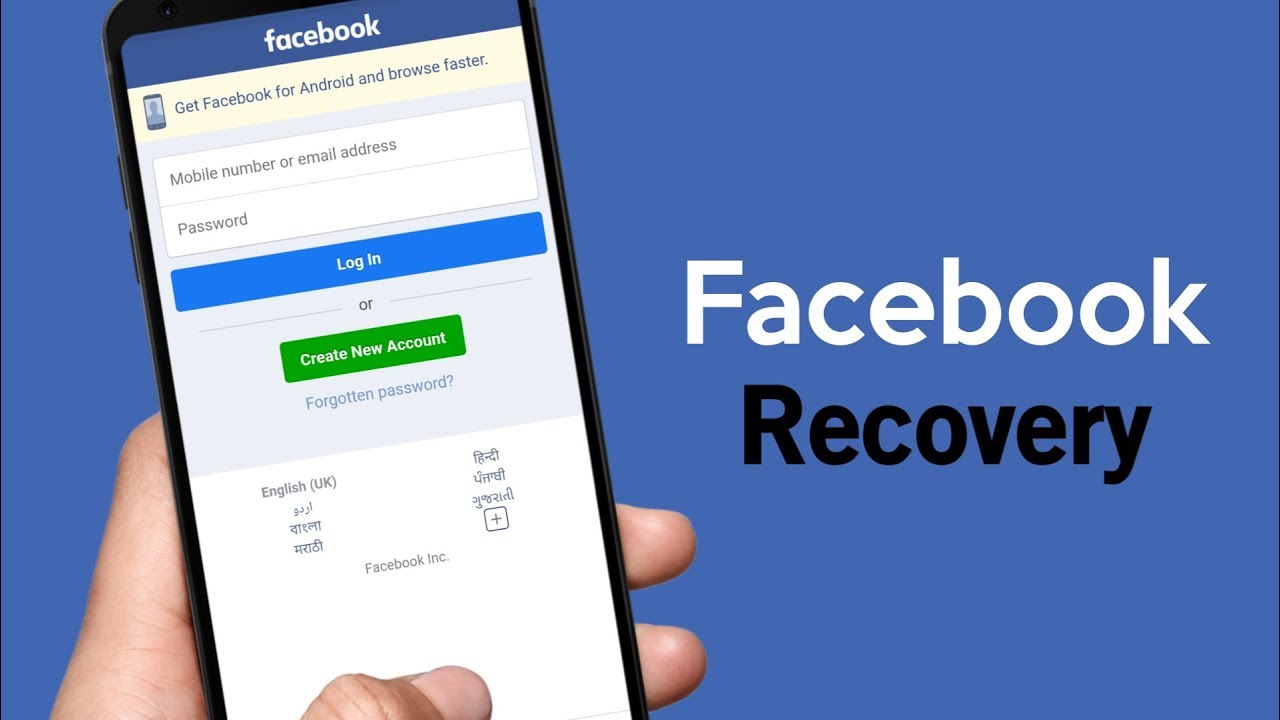 How to Recover Your Facebook Password Without Email or Phone Number