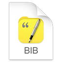 BIB File Extension