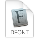 DFONT File Extension