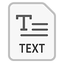 TEXT File Extension